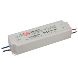 SCHALTNETZTEIL - 1 AUSGANG - 35 W - 12 V