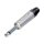 NEUTRIK - 6.35mm KLINKENSTECKER, 2-POLIGER KLINKENSTECKER 6.3mm, VERNICKELT