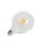 Deco bulb - LED-Leuchtmittel - Geschenk - goldfarbenes Filament - E27