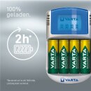 LCD Charger (Typ 57070) inkl. 4x AA 2600 mAh