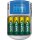 LCD Charger (Typ 57070) inkl. 4x AA 2600 mAh