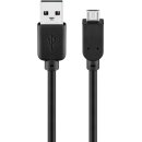 USB 2.0 Hi-Speed-Kabel, schwarz