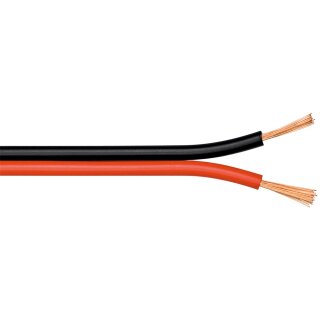 Lautsprecherkabel rot;schwarz CCA