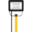 LED-Baustrahler mit Teleskopstativ, 30 W