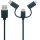Smartphone-USB-Ladekabel mit LED-Leuchten