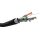 CAT 7 Outdoor Netzwerkkabel, S/FTP (PiMF), schwarz, 305 m