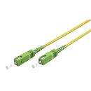 Glasfaserkabel (FTTH), Singlemode (OS2) Yellow, (Simplex), 0,5 m