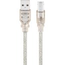 USB 2.0 Hi-Speed-Kabel, transparent