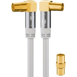 TV Antennenkabel (135 dB), 4x geschirmt
