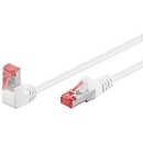 CAT 6 Patchkabel 1x 90° gewinkelt, S/FTP (PiMF),...
