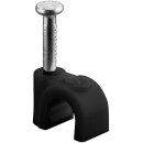 Kabelschelle 5 mm, schwarz