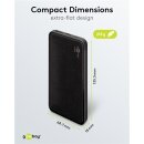 Powerbank Slimline 10.000 mAh
