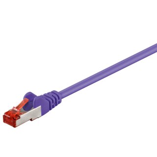 CAT 6 Patchkabel, S/FTP (PiMF), violett