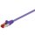 CAT 6 Patchkabel, S/FTP (PiMF), violett