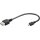 USB Micro-B / USB A OTG High-Speed Adapter für den Anschluss von Ladekabeln