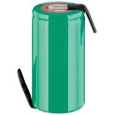 Sub-C, 2500 mAh, Lötfahne (Z) Akku, 1 Stk. unverpackt