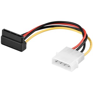 PC-Stromkabel/Stromadapter, 5.25-Stecker zu SATA 90°