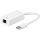 USB 2.0 Fast Ethernet Netzwerkkonverter, weiß