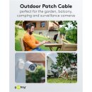 CAT 6 Outdoor-Patchkabel, U/UTP, schwarz