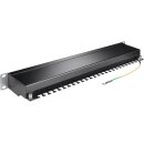 CAT 6 19-Zoll (48,3 cm) Patch Panel, 24 Port, (1 HE)