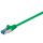 CAT 6A Patchkabel, S/FTP (PiMF), grün
