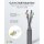 CAT 6A Netzwerkkabel, S/FTP (PiMF), grau