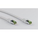 RJ45-Patchkabel mit CAT 8.1-S/FTP-Rohkabel, weiß