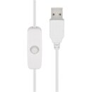 Glasglocke mit LED-Micro-Lichterkette