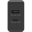 USB-C™ PD Dual-Schnellladegerät (30 W) schwarz
