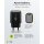 USB-C™ PD GaN Schnellladegerät (20 W) schwarz