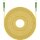 Glasfaserkabel (FTTH), Singlemode (OS2) Yellow, (Simplex), 1 m