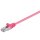 CAT 5e Patchkabel, SF/UTP, magenta