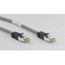 CAT 8.1 Patchkabel, S/FTP (PiMF), grau