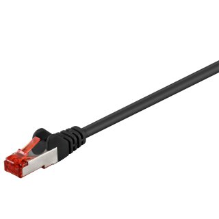 CAT 6 Patchkabel, S/FTP (PiMF), schwarz