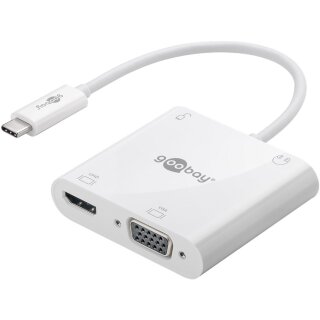 USB-C™ Multiport-Adapter mit HDMI™, VGA, Power Delivery 100 W