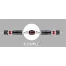 Outdoor (IP68) RJ45 Patchkabelkupplung/Netzwerkkabel-Verbinder, CAT 6