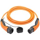 Ladekabel Typ 2, bis zu 7,4 kW, 7 m, orange