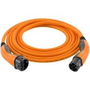 Ladekabel Typ 2, bis zu 7,4 kW, 7 m, orange