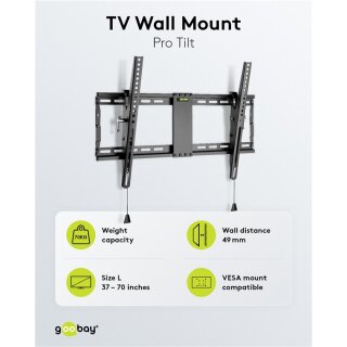 TV-Wandhalterung Pro TILT (L)