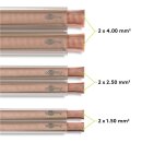 Lautsprecherkabel transparent CCA