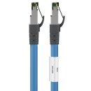 CAT 8.1 Patchkabel, S/FTP (PiMF), blau