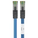 CAT 8.1 Patchkabel, S/FTP (PiMF), blau