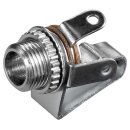 Klinkeneinbaubuchse mit Schaltkontakt - 3,5 mm - mono