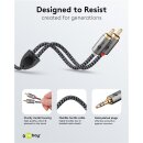 Audio Adapterkabel AUX, 3,5-mm-Klinke zu...