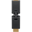 HDMI™-Adapter 360°, vergoldet (4K @ 60 Hz)