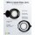 LED-Klemm-Lupenleuchte, 9 W, schwarz