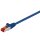 CAT 6 Patchkabel, S/FTP (PiMF), blau