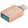 USB-C™/USB-A 3.0 OTG SuperSpeed-Adapter für Ladekabel, gold