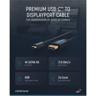 USB-C™-auf-DisplayPort™-Adapterkabel