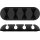Kabelmanagement 4-Slots, schwarz